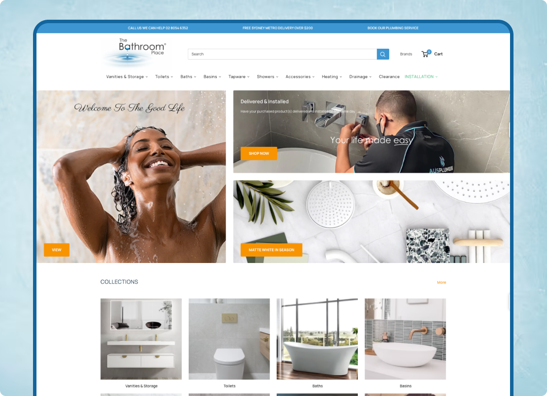 Explore Seasonal Bathroom Collections